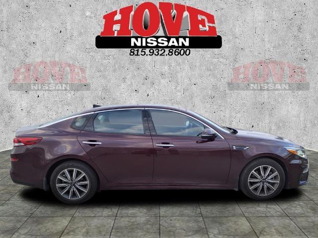 Used 2019 Kia Optima EX with VIN 5XXGU4L12KG344753 for sale in Bourbonnais, IL