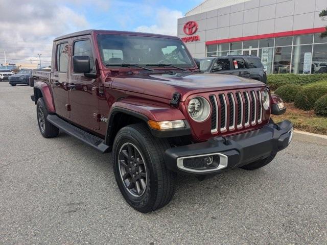 Used 2021 Jeep Gladiator Overland with VIN 1C6HJTFG3ML607608 for sale in Tifton, GA