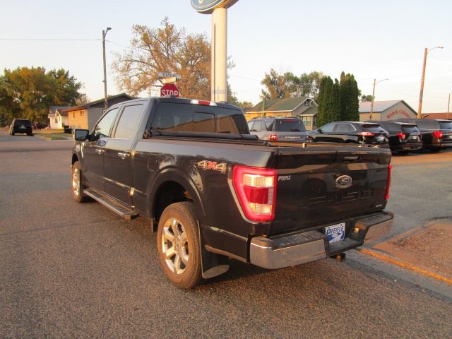 Used 2022 Ford F-150 Lariat with VIN 1FTFW1E87NKD83766 for sale in Wishek, ND