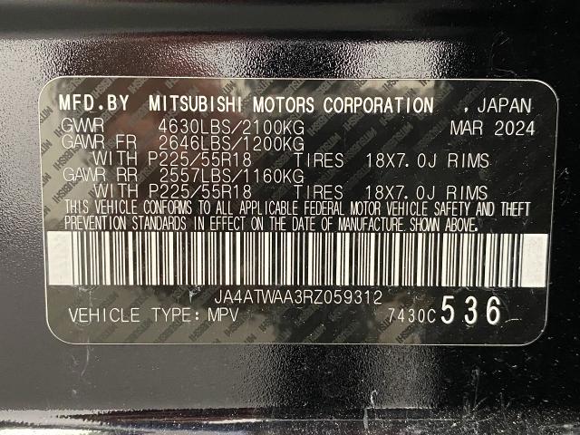 2024 Mitsubishi Eclipse Cross Vehicle Photo in Appleton, WI 54913