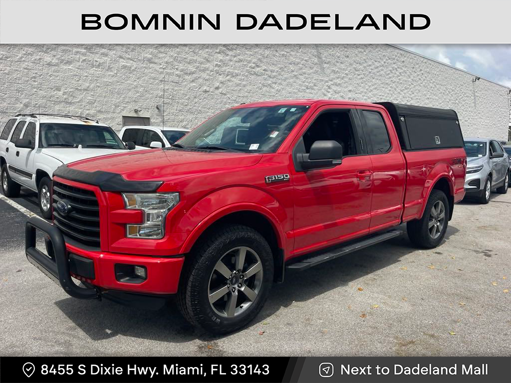 Used 2015 Ford F-150 XLT with VIN 1FTFX1EF2FFB73016 for sale in Miami, FL