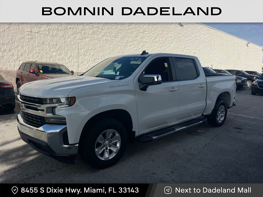 Used 2022 Chevrolet Silverado 1500 Limited LT with VIN 3GCPWCED3NG134515 for sale in Miami, FL