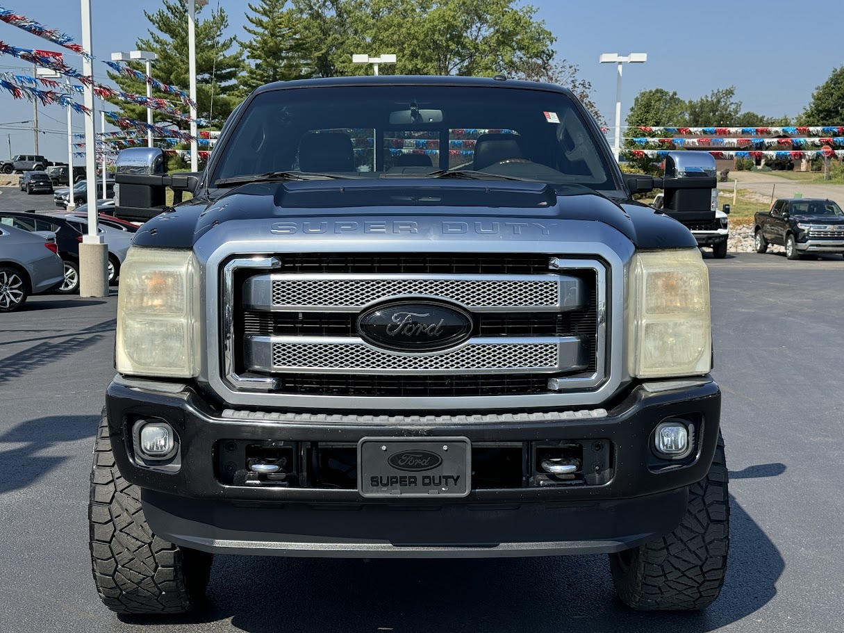 Used 2015 Ford F-250 Super Duty Platinum with VIN 1FT7W2BTXFEA22261 for sale in Boonville, IN