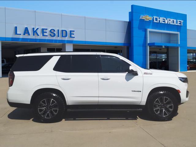 Used 2021 Chevrolet Tahoe Z71 with VIN 1GNSKPKD9MR128760 for sale in Rockwall, TX