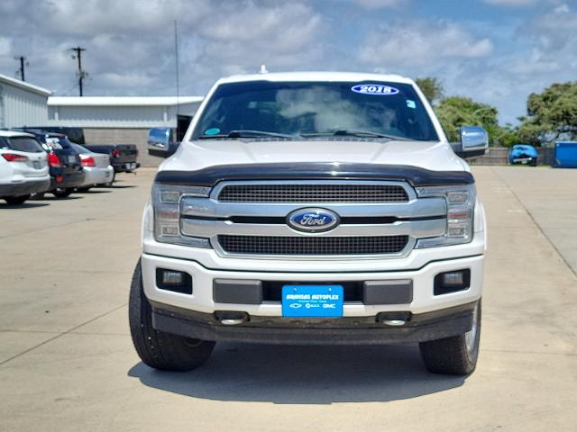 Used 2018 Ford F-150 Platinum with VIN 1FTEW1EG9JFC10319 for sale in Aransas Pass, TX