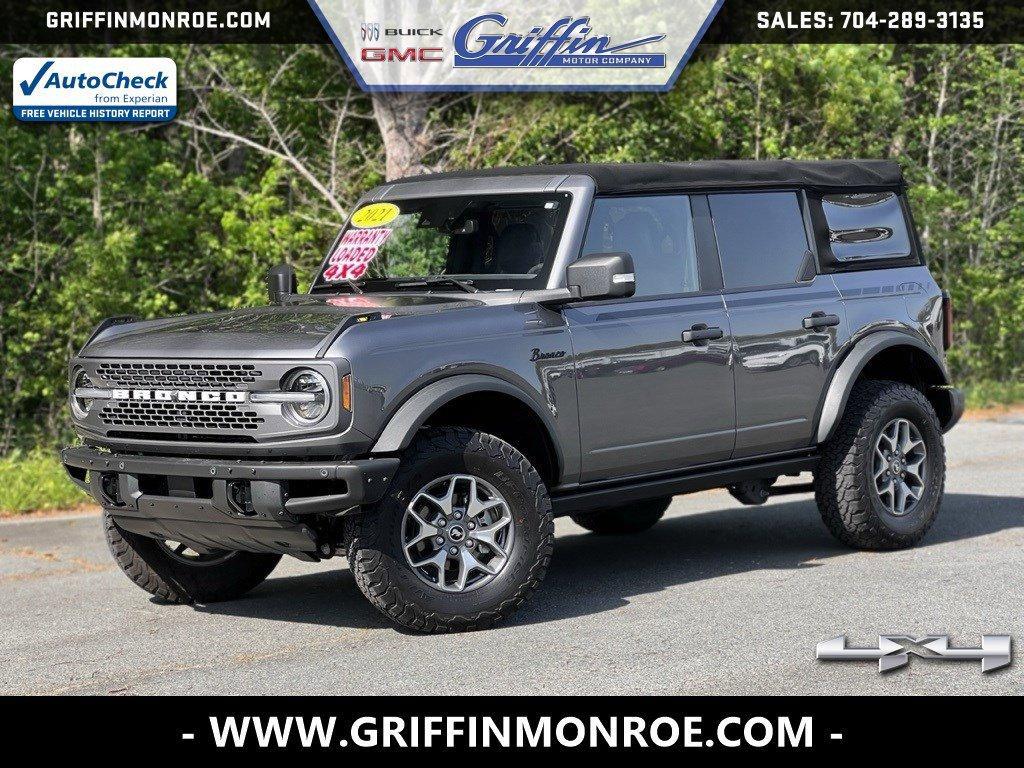 2021 Ford Bronco Vehicle Photo in MONROE, NC 28110-8431