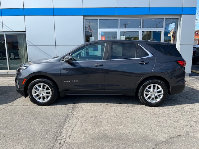 Certified 2022 Chevrolet Equinox LT with VIN 3GNAXUEV1NS221349 for sale in New Bethlehem, PA