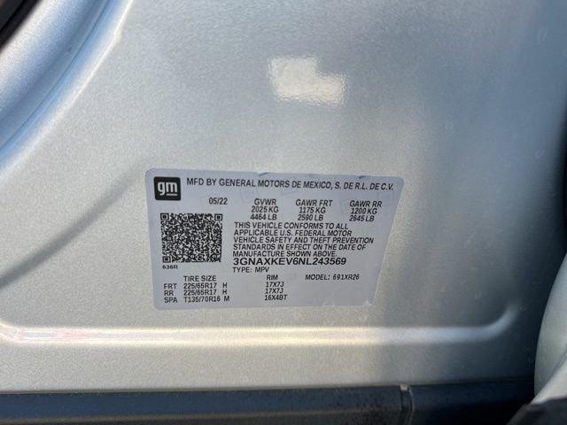 2022 Chevrolet Equinox Vehicle Photo in MEDINA, OH 44256-9631