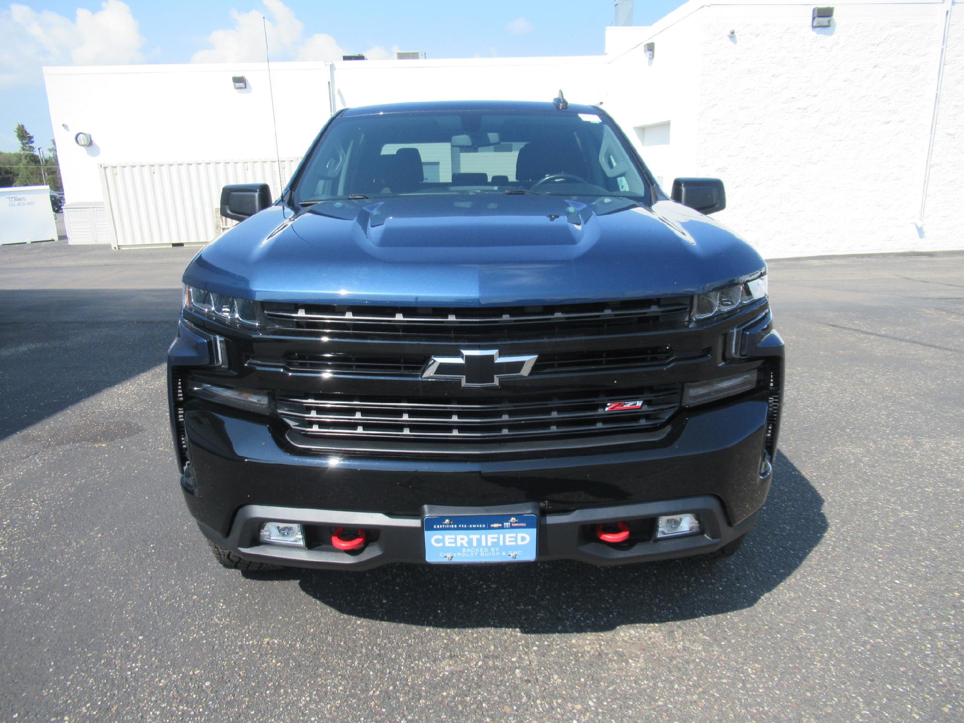 Certified 2019 Chevrolet Silverado 1500 LT Trail Boss with VIN 1GCPYFED6KZ121331 for sale in Prescott, WI