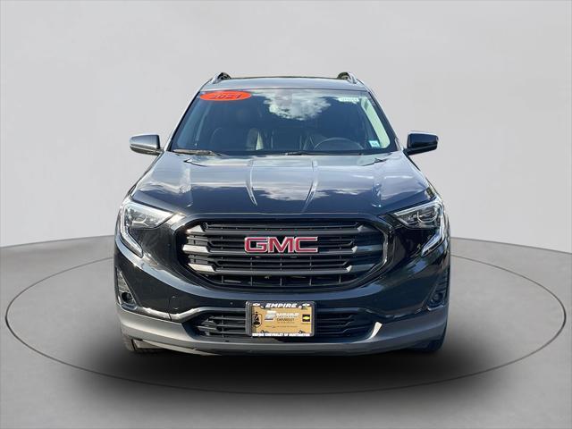 Used 2021 GMC Terrain SLT with VIN 3GKALVEV9ML381664 for sale in Huntington, NY