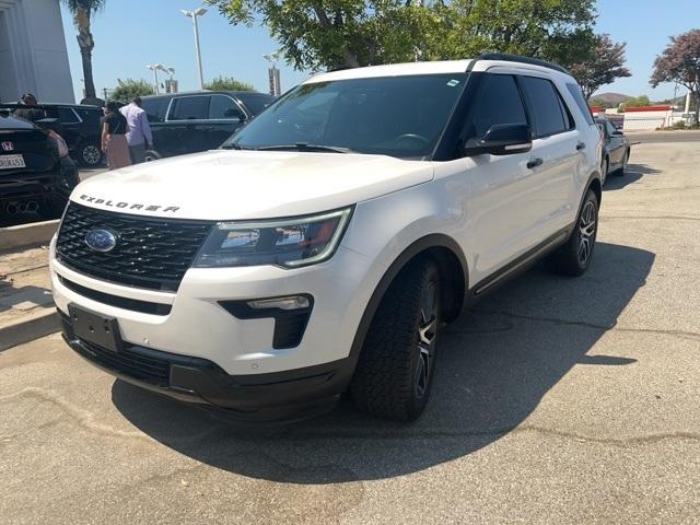 Used 2018 Ford Explorer Sport with VIN 1FM5K8GT3JGC00387 for sale in Simi Valley, CA