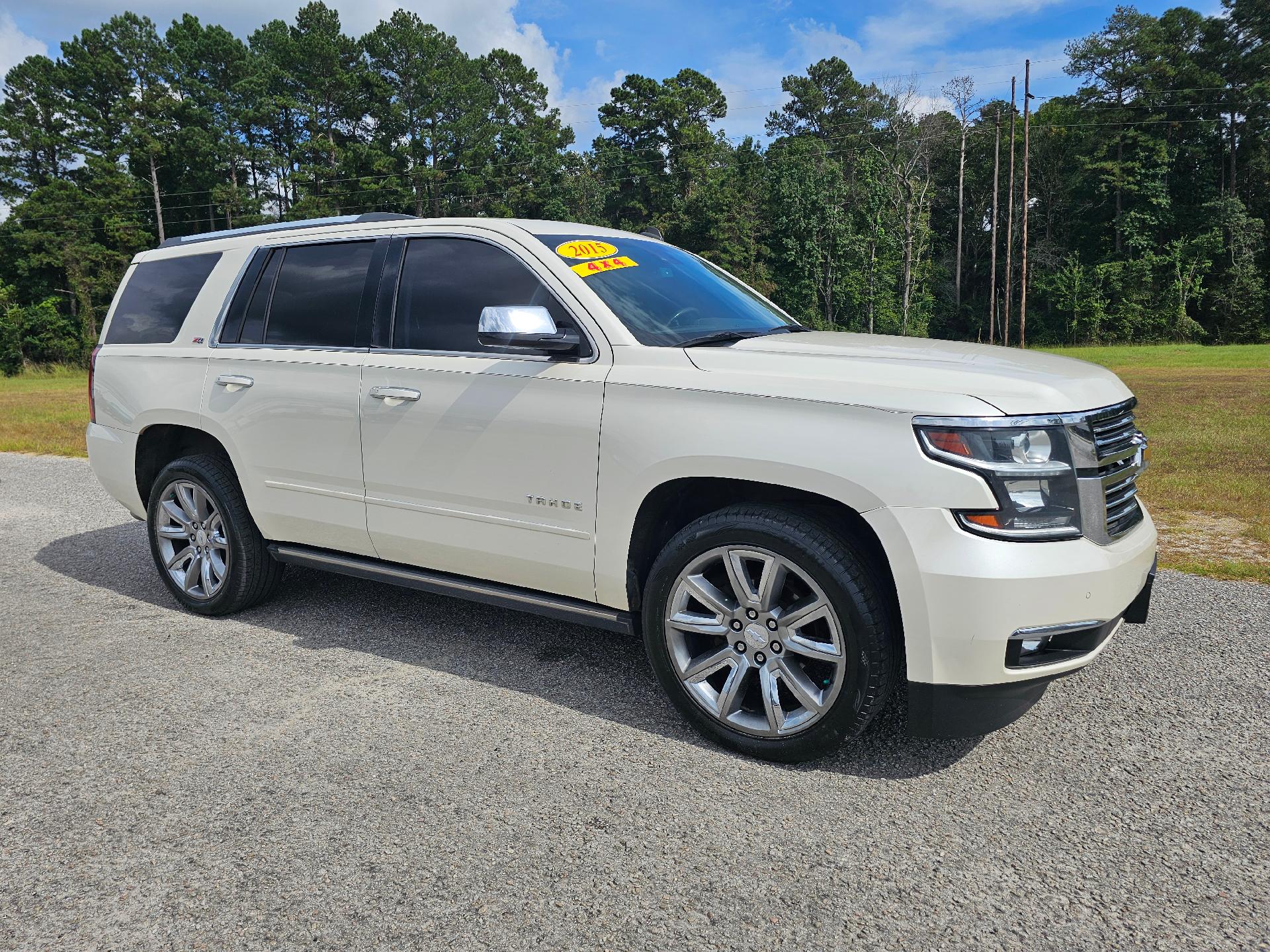 Used 2015 Chevrolet Tahoe LTZ with VIN 1GNSKCKC6FR144546 for sale in Holly Hill, SC