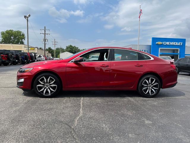 Used 2023 Chevrolet Malibu RS with VIN 1G1ZG5ST7PF140361 for sale in North Vernon, IN