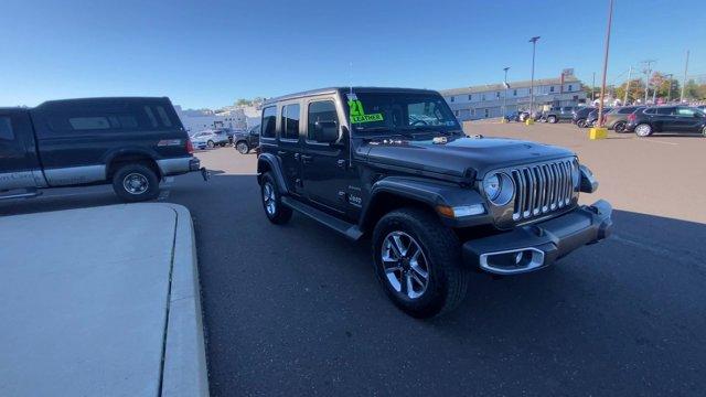 Used 2021 Jeep Wrangler Unlimited Sahara with VIN 1C4HJXEG5MW543281 for sale in Souderton, PA