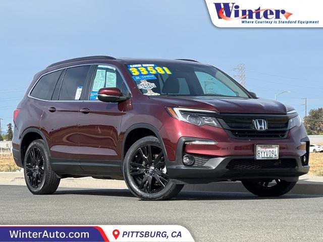 2022 Honda Pilot Vehicle Photo in PITTSBURG, CA 94565-7121