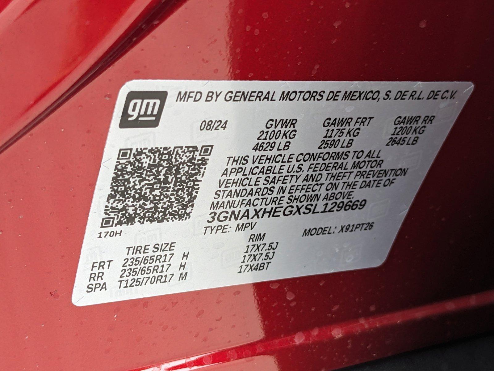 2025 Chevrolet Equinox Vehicle Photo in MIAMI, FL 33172-3015