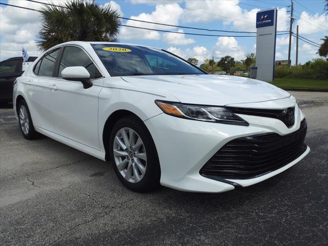 Used 2020 Toyota Camry LE with VIN 4T1C11AK4LU988635 for sale in Cocoa, FL