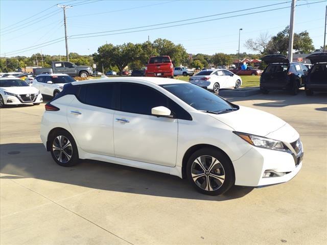 Used 2022 Nissan LEAF SV Plus with VIN 1N4BZ1CV8NC558993 for sale in Ada, OK