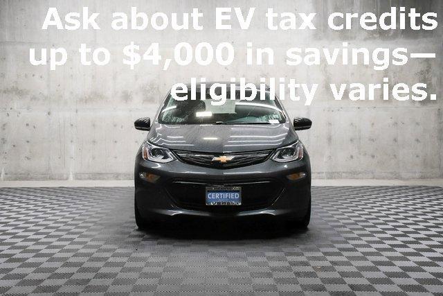 Certified 2021 Chevrolet Bolt EV LT with VIN 1G1FW6S02M4107759 for sale in Everett, WA