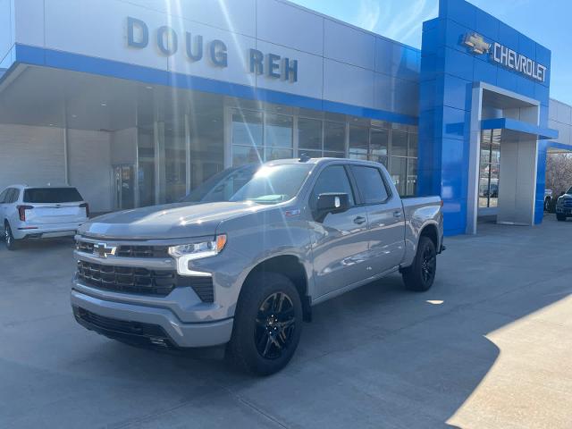 New 2024 Chevrolet Silverado 1500 Crew Cab Short Box 4-Wheel Drive LT 1LT  in White for sale in GREAT BEND, Kansas - 24V16