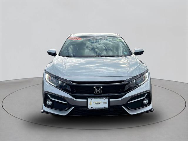 Used 2021 Honda Civic Hatchback Sport with VIN SHHFK7H41MU408436 for sale in Hicksville, NY