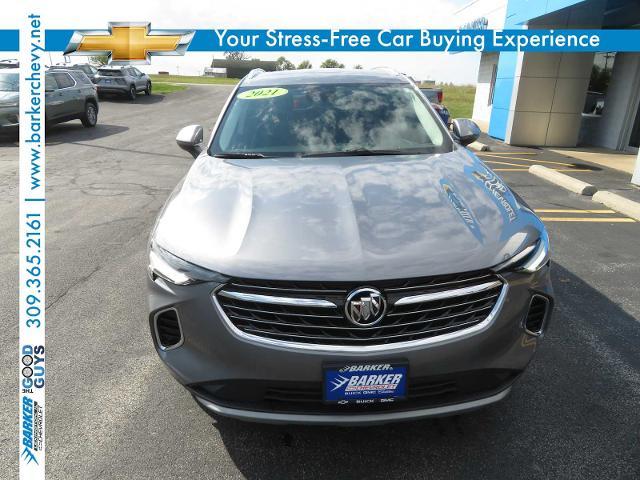 Used 2021 Buick Envision Essence with VIN LRBFZNR4XMD083792 for sale in Lexington, IL