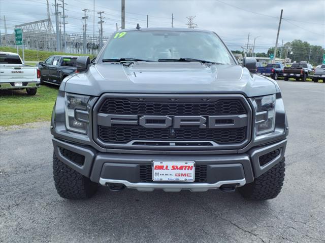 Used 2019 Ford F-150 Raptor with VIN 1FTFW1RG3KFA74205 for sale in Cullman, AL