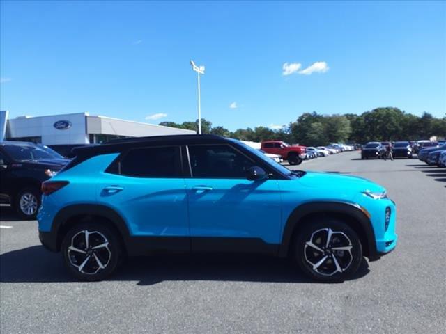 Certified 2021 Chevrolet Trailblazer RS with VIN KL79MUSL3MB003704 for sale in Fredericksburg, VA