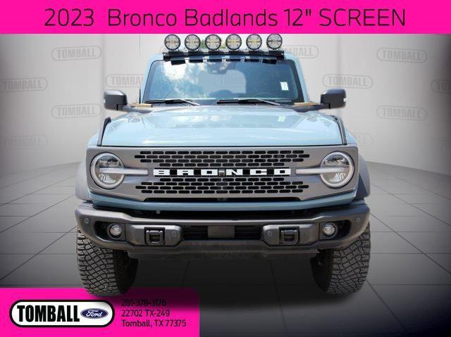 Used 2023 Ford Bronco 4-Door Badlands with VIN 1FMEE5DP2PLB11861 for sale in Tomball, TX