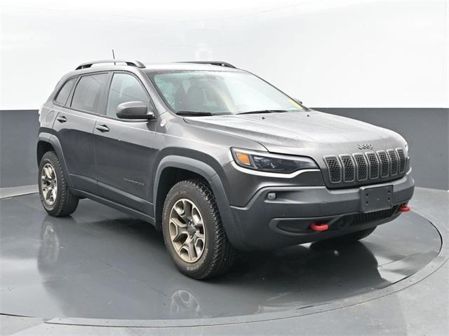 Used 2021 Jeep Cherokee Trailhawk with VIN 1C4PJMBX3MD236685 for sale in Grafton, WV