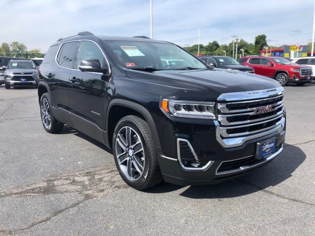 Certified 2021 GMC Acadia SLT with VIN 1GKKNULS7MZ225455 for sale in East Providence, RI