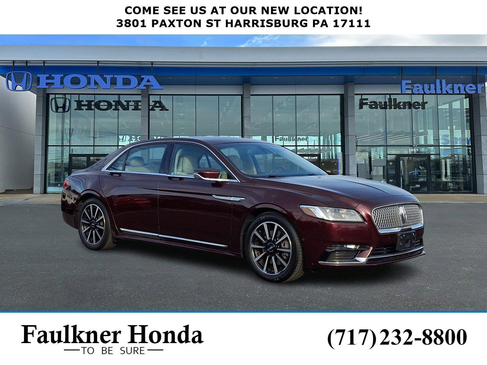 2017 Lincoln Continental Vehicle Photo in Harrisburg, PA 17111