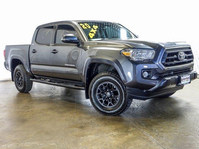 Used 2020 Toyota Tacoma SR5 with VIN 3TMCZ5AN4LM326721 for sale in Bolingbrook, IL