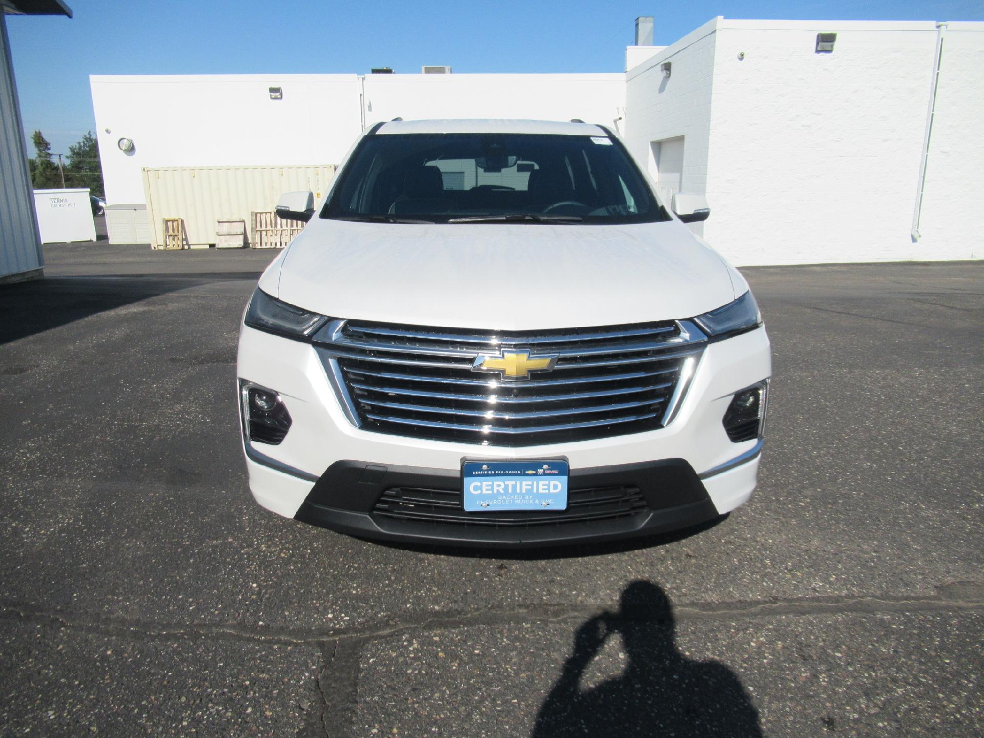 Certified 2023 Chevrolet Traverse Premier with VIN 1GNEVKKW6PJ179886 for sale in Prescott, WI