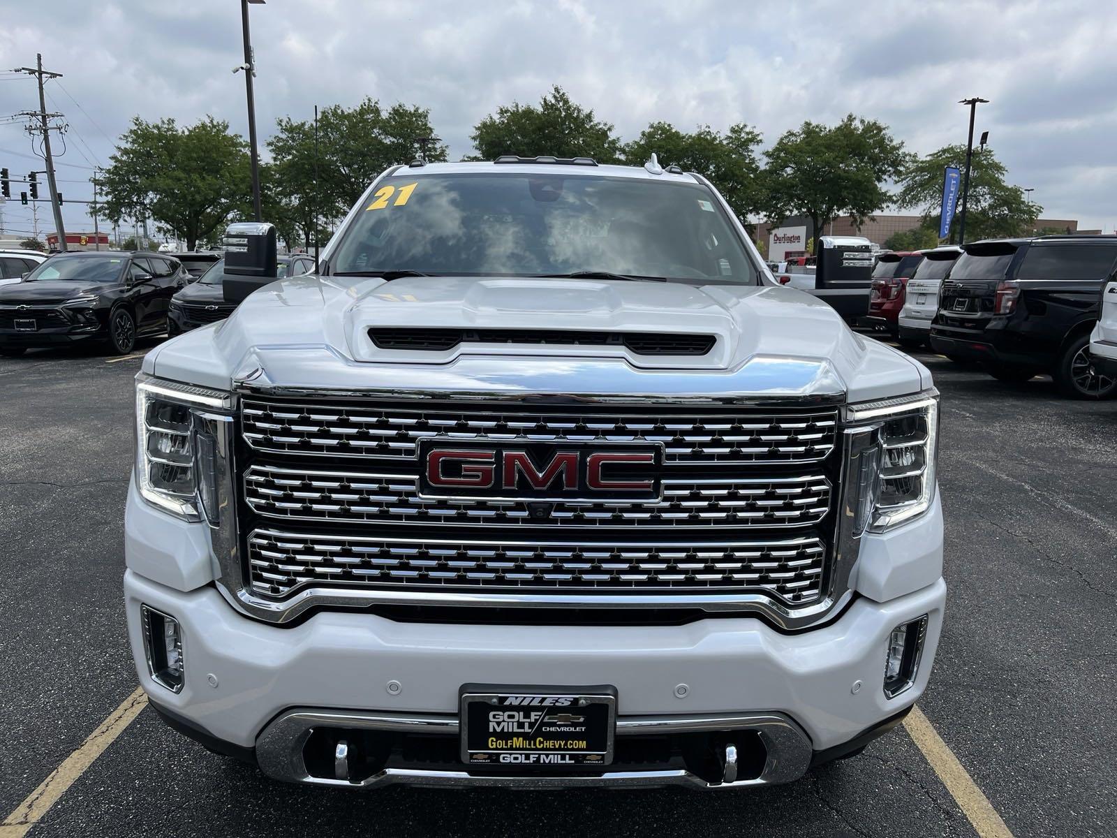 Used 2021 GMC Sierra 2500 Denali HD Denali with VIN 1GT49REY3MF315629 for sale in Plainfield, IL