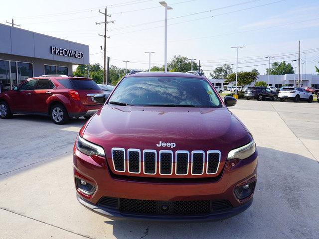 Used 2022 Jeep Cherokee Latitude Lux with VIN 1C4PJLMX9ND505555 for sale in Hammond, LA