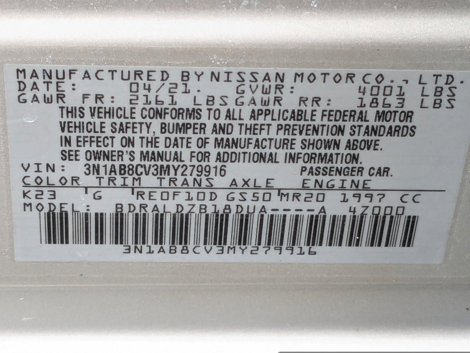 2021 Nissan Sentra Vehicle Photo in St. Petersburg, FL 33713