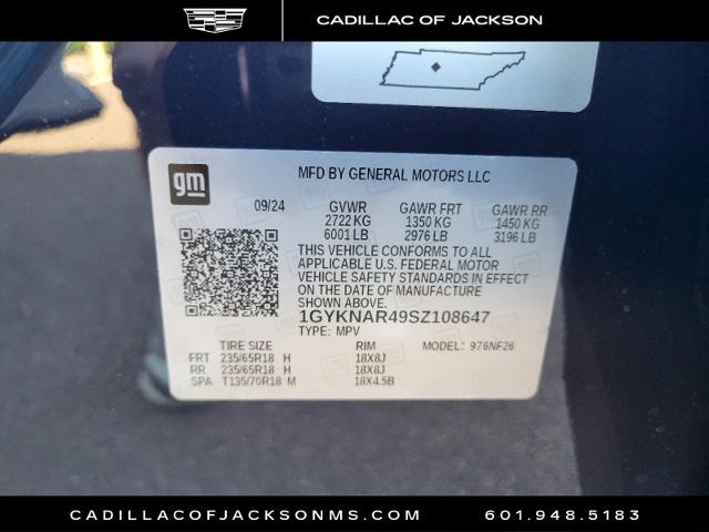 2025 Cadillac XT5 Vehicle Photo in RIDGELAND, MS 39157-4406