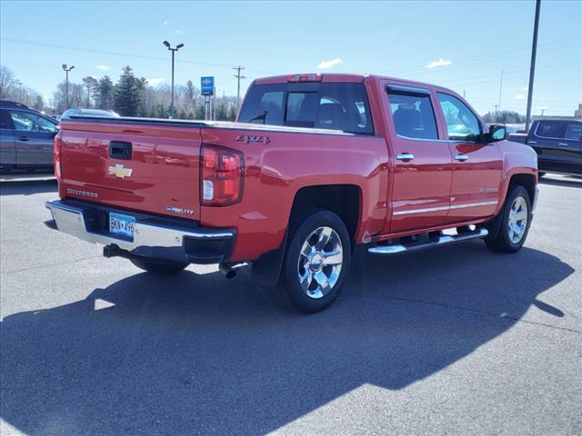 Used 2018 Chevrolet Silverado 1500 LTZ with VIN 3GCUKSEC3JG645281 for sale in Foley, MN