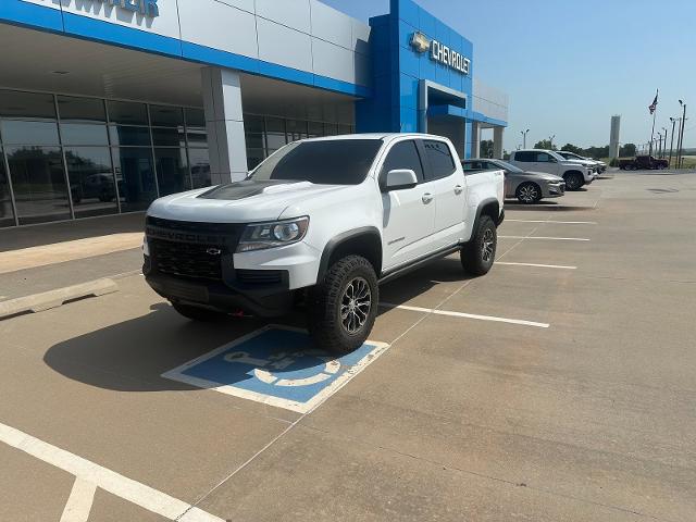 Used 2021 Chevrolet Colorado ZR2 with VIN 1GCGTEEN3M1249240 for sale in Blanchard, OK