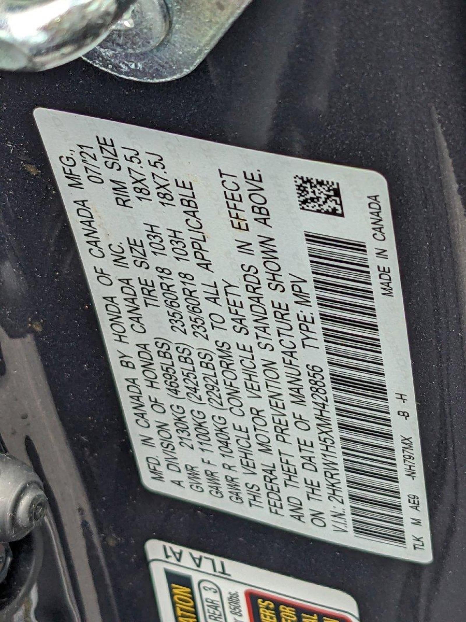 2021 Honda CR-V Vehicle Photo in Miami, FL 33015