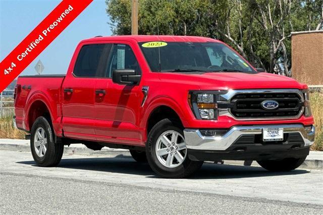 Certified 2023 Ford F-150 XLT with VIN 1FTFW1E86PKD12433 for sale in Redwood City, CA