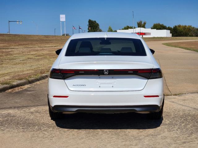 2023 Honda Accord Sedan Vehicle Photo in Denison, TX 75020