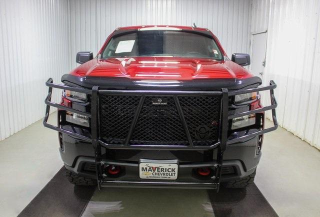 Used 2021 Chevrolet Silverado 1500 Custom with VIN 1GCPYCEF6MZ188322 for sale in Marshall, TX