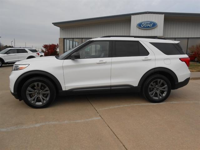 Used 2021 Ford Explorer XLT with VIN 1FMSK8DH3MGB69231 for sale in Tyndall, SD