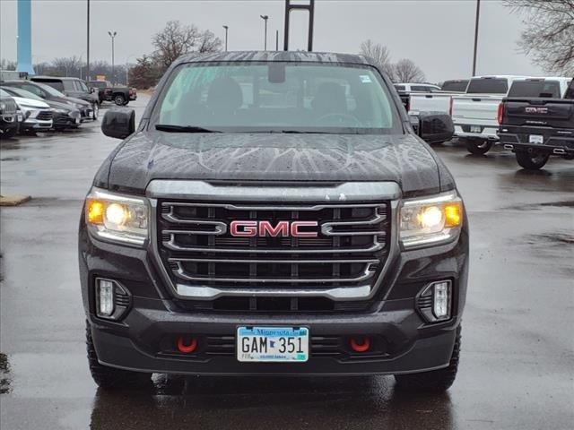 Used 2021 GMC Canyon AT4 with VIN 1GTG6FEN5M1203955 for sale in Princeton, Minnesota