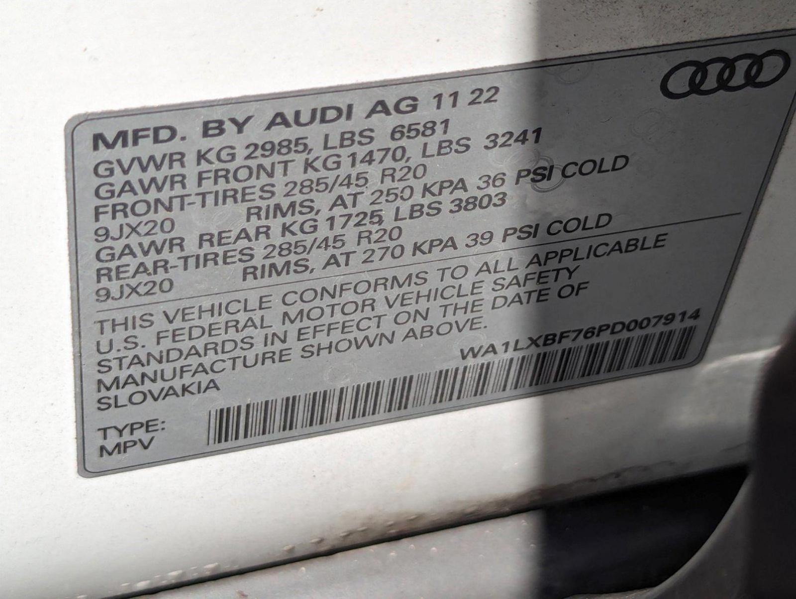 2023 Audi Q7 Vehicle Photo in Orlando, FL 32811