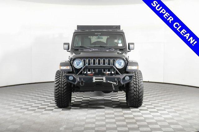 Used 2021 Jeep Wrangler Unlimited Sahara with VIN 1C4HJXEN2MW544905 for sale in Puyallup, WA