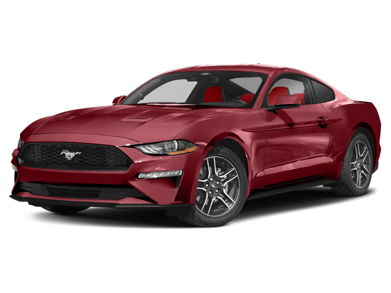 Mustang EcoBoost Rapid Red Metallic Tinted Clearcoat