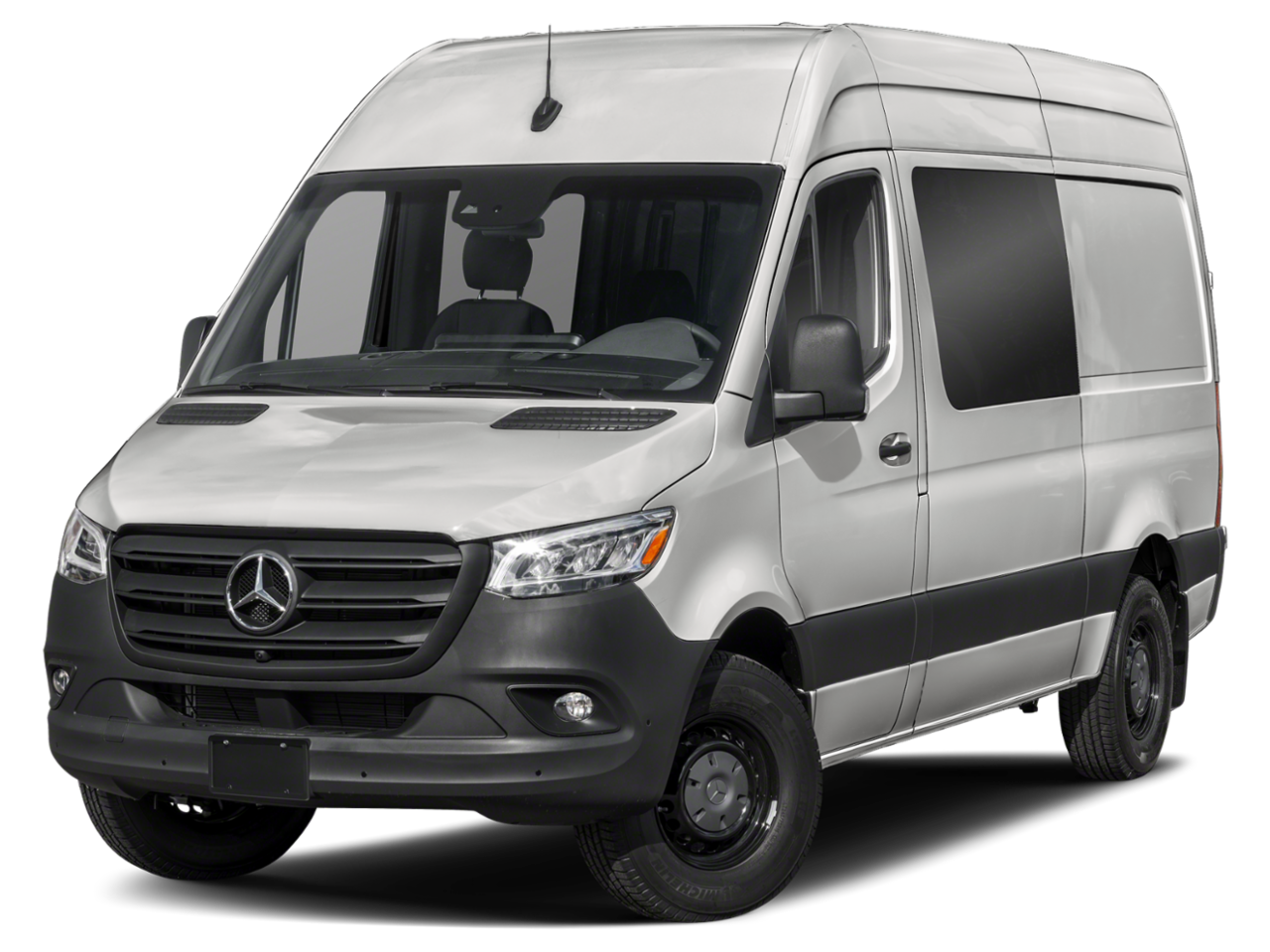 Sprinter Crew Van 2500 Standard Roof I4 Gas 144" RWD Grey White